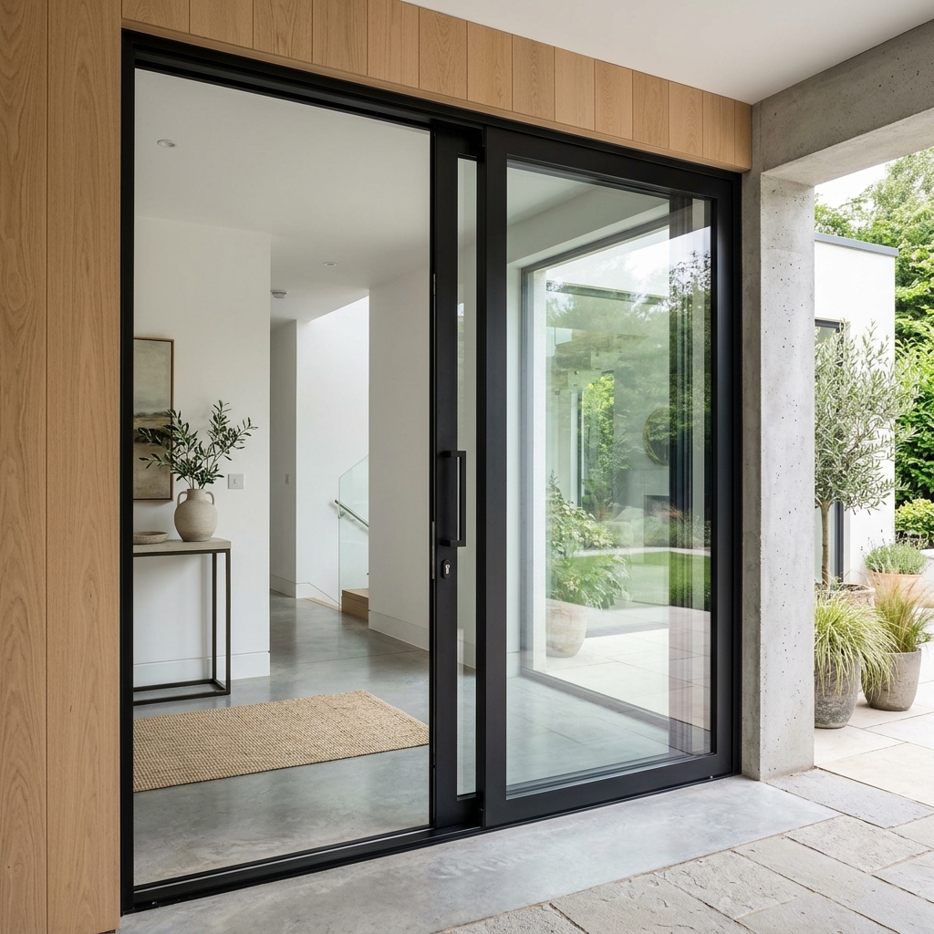 Puertas de aluminio y vidrio